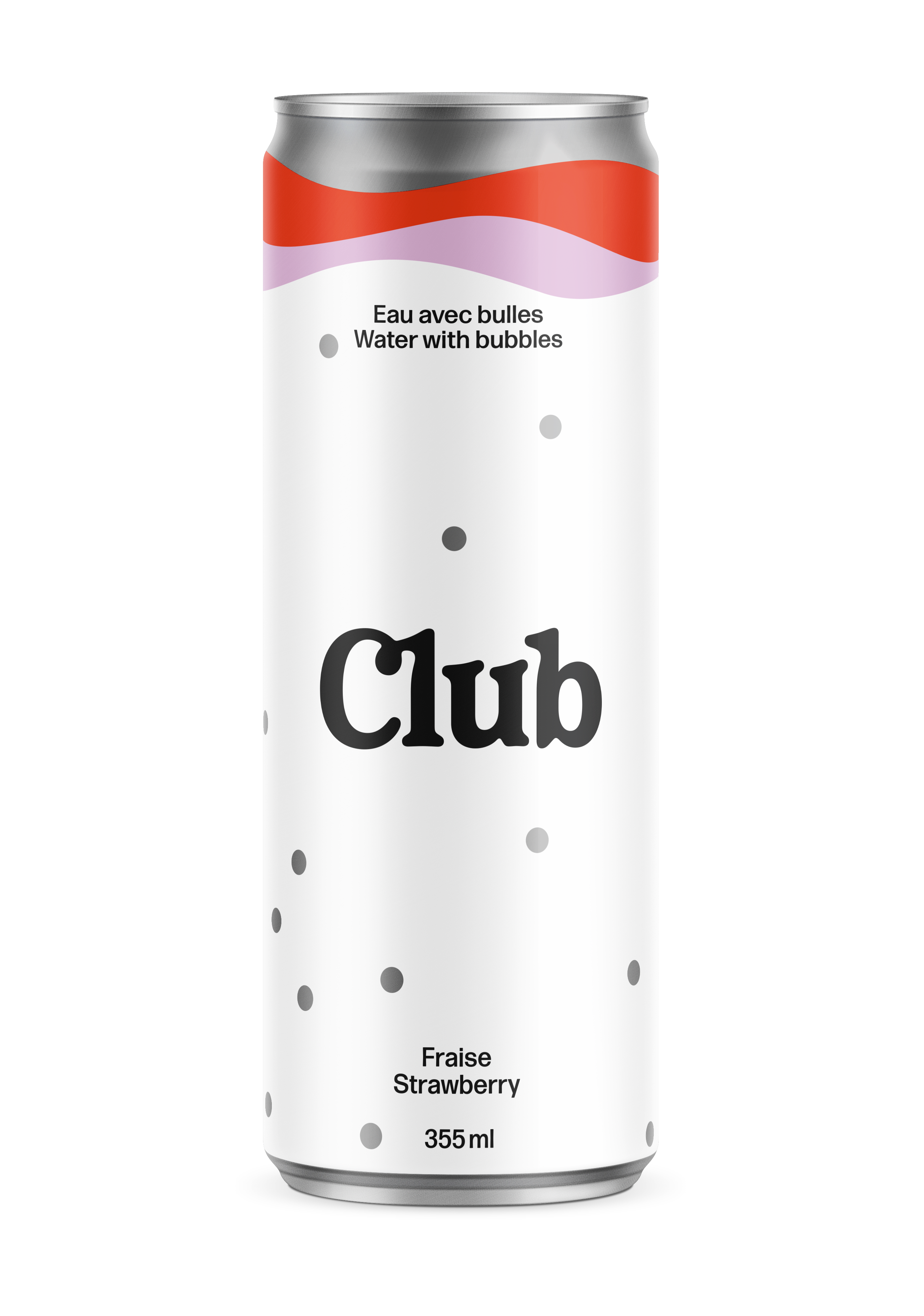 Club Eau pétillante Fraise