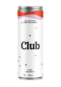 Club Eau pétillante Fraise